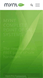 Mobile Screenshot of myntpos.com