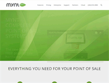 Tablet Screenshot of myntpos.com